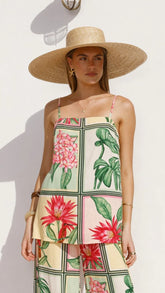 Uma Top - Tropical Bloom
