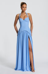 Almira Maxi Dress - Powder Blue