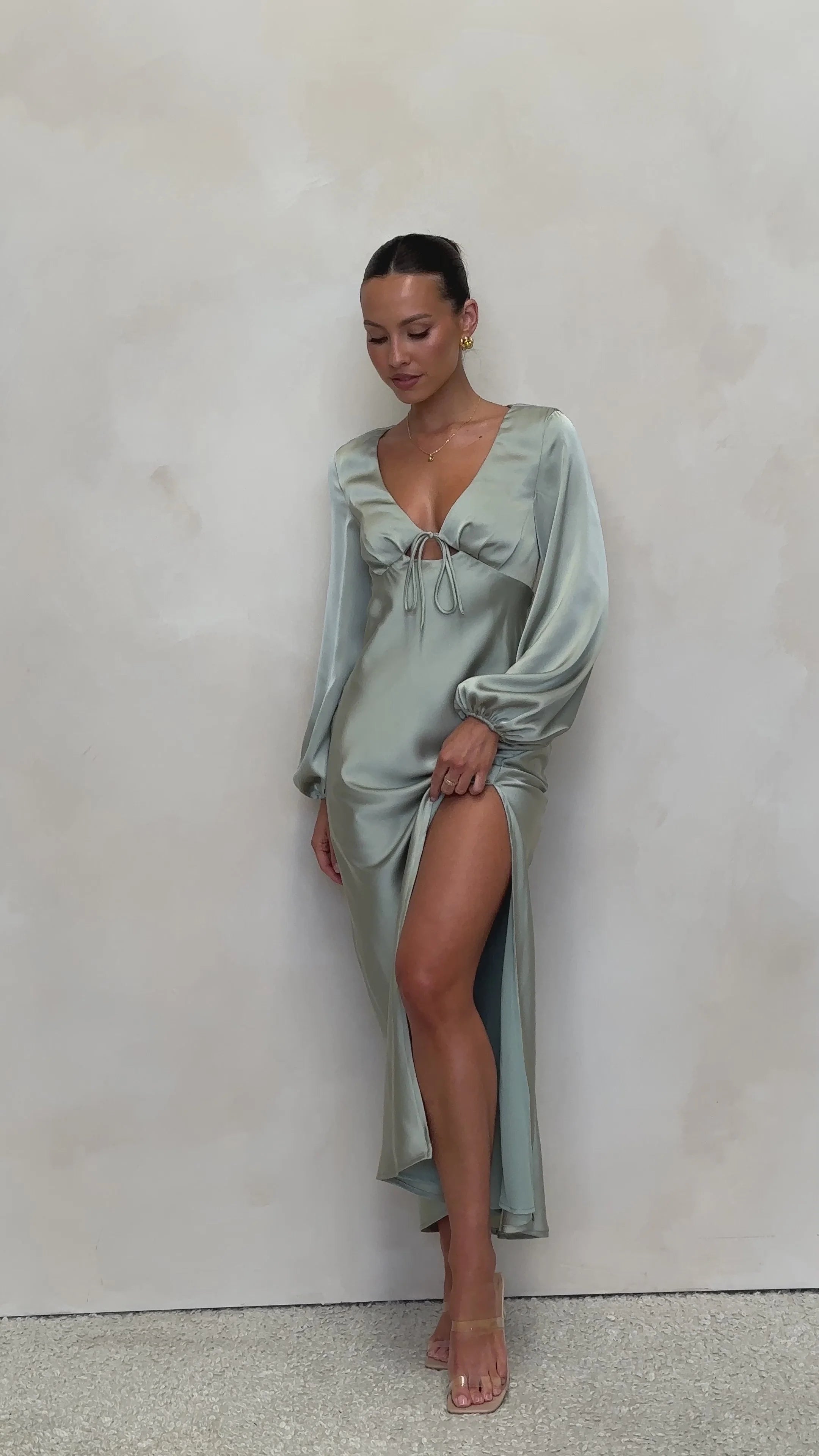 Brigitte Maxi Dress - Olive