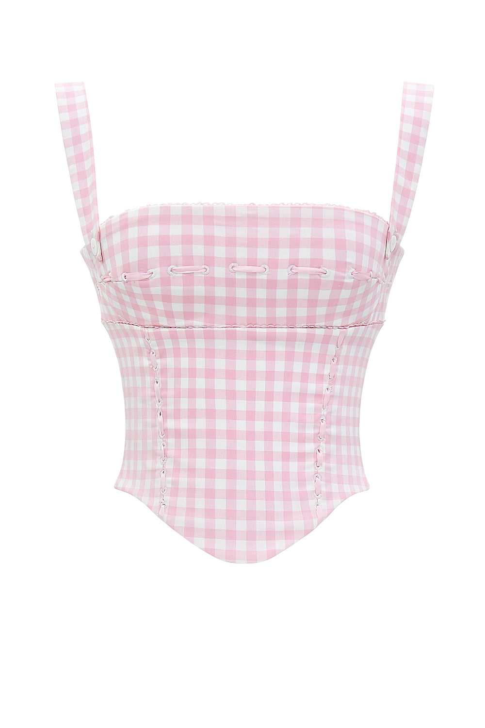 Lottie-Strawberry Shortcake Gingham Corset