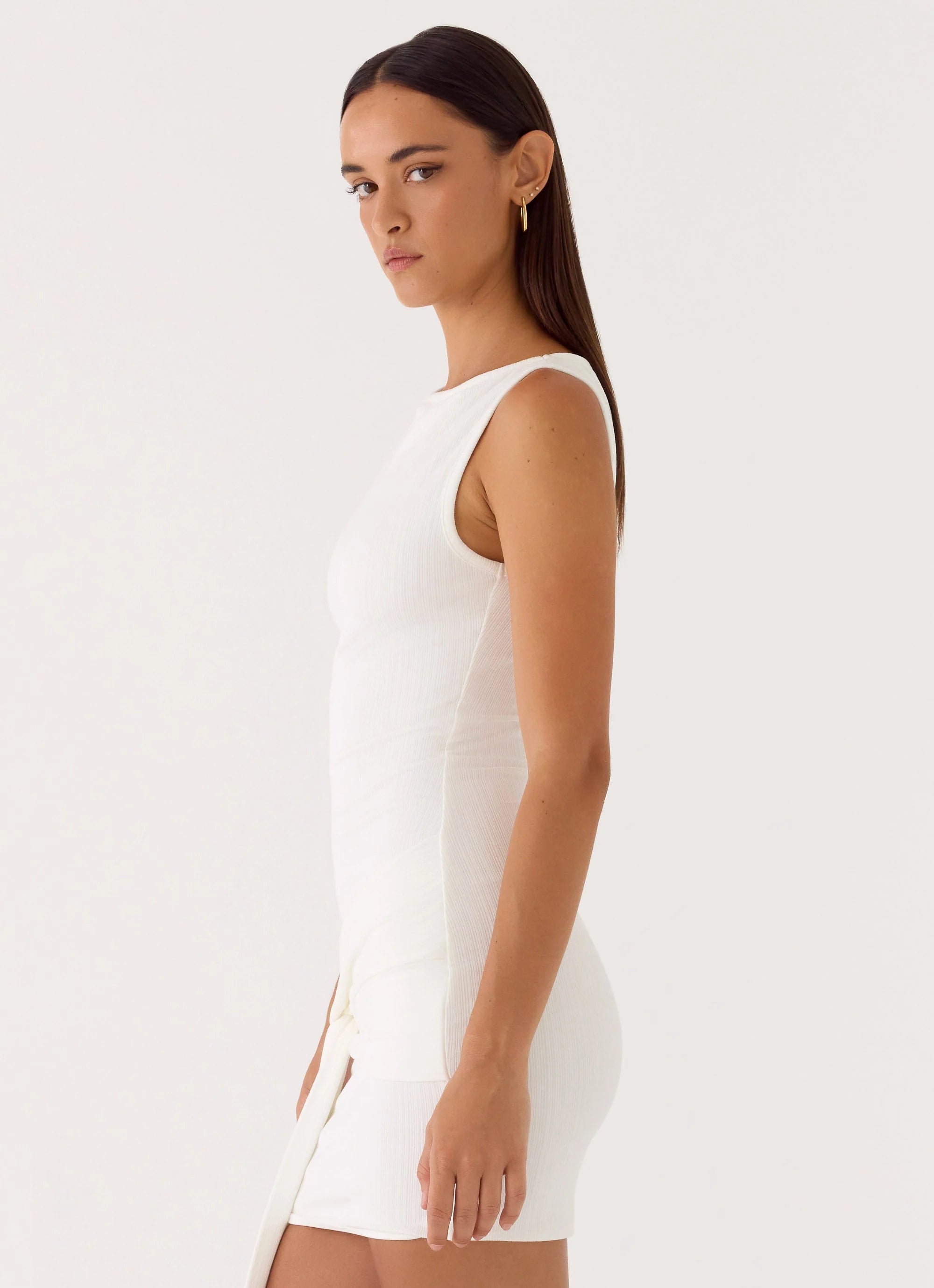Everly Mini Dress - White