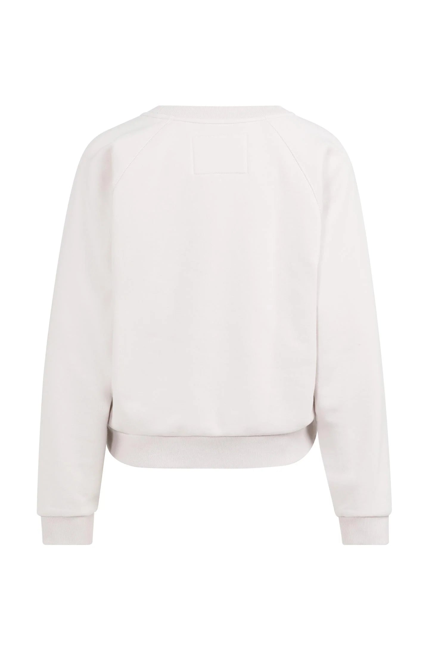 Sweater with V-neck and ribbed trims