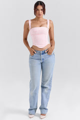 Lottie-Strawberry Shortcake Gingham Corset