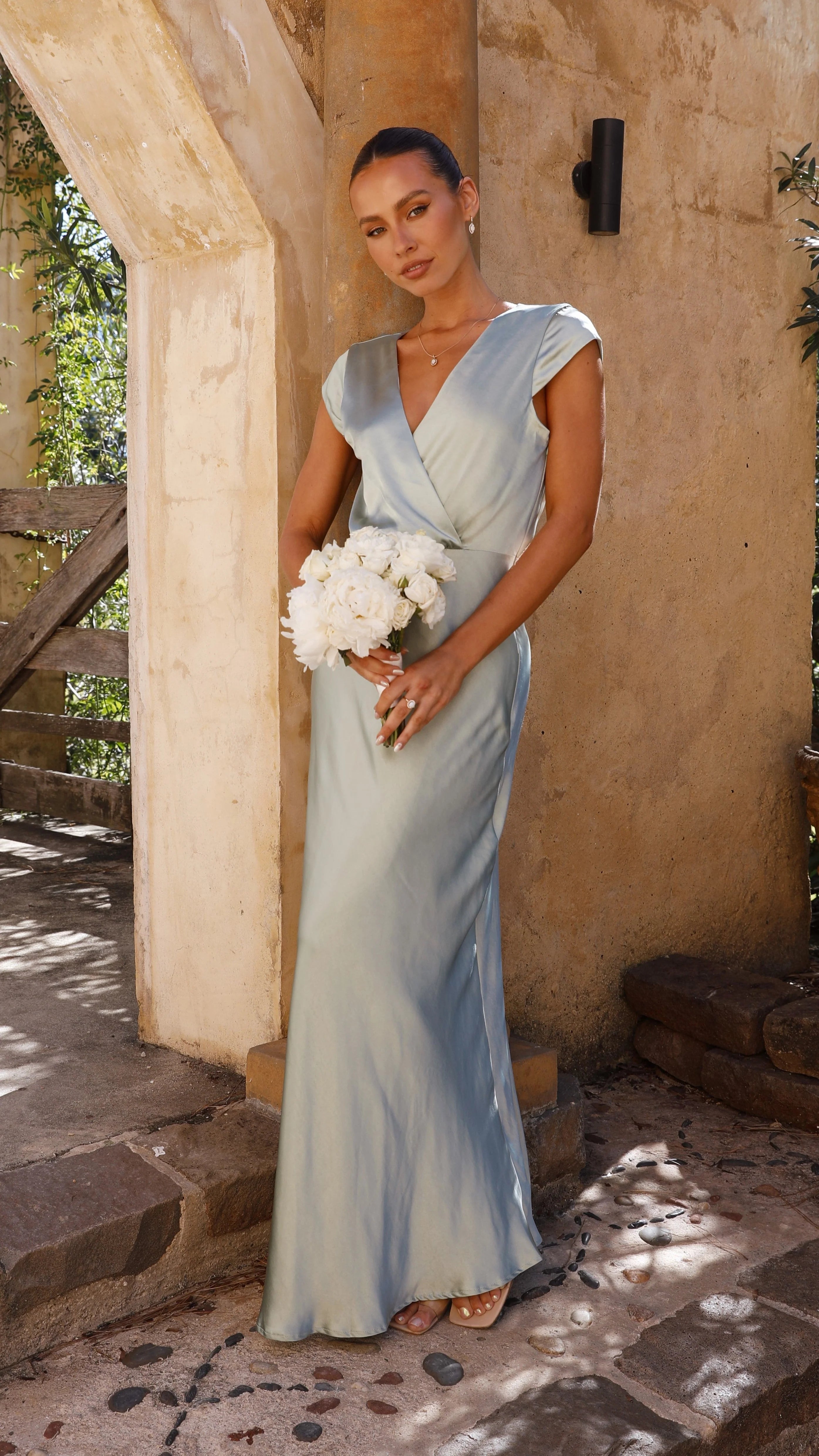 Selma Maxi Dress - Sage