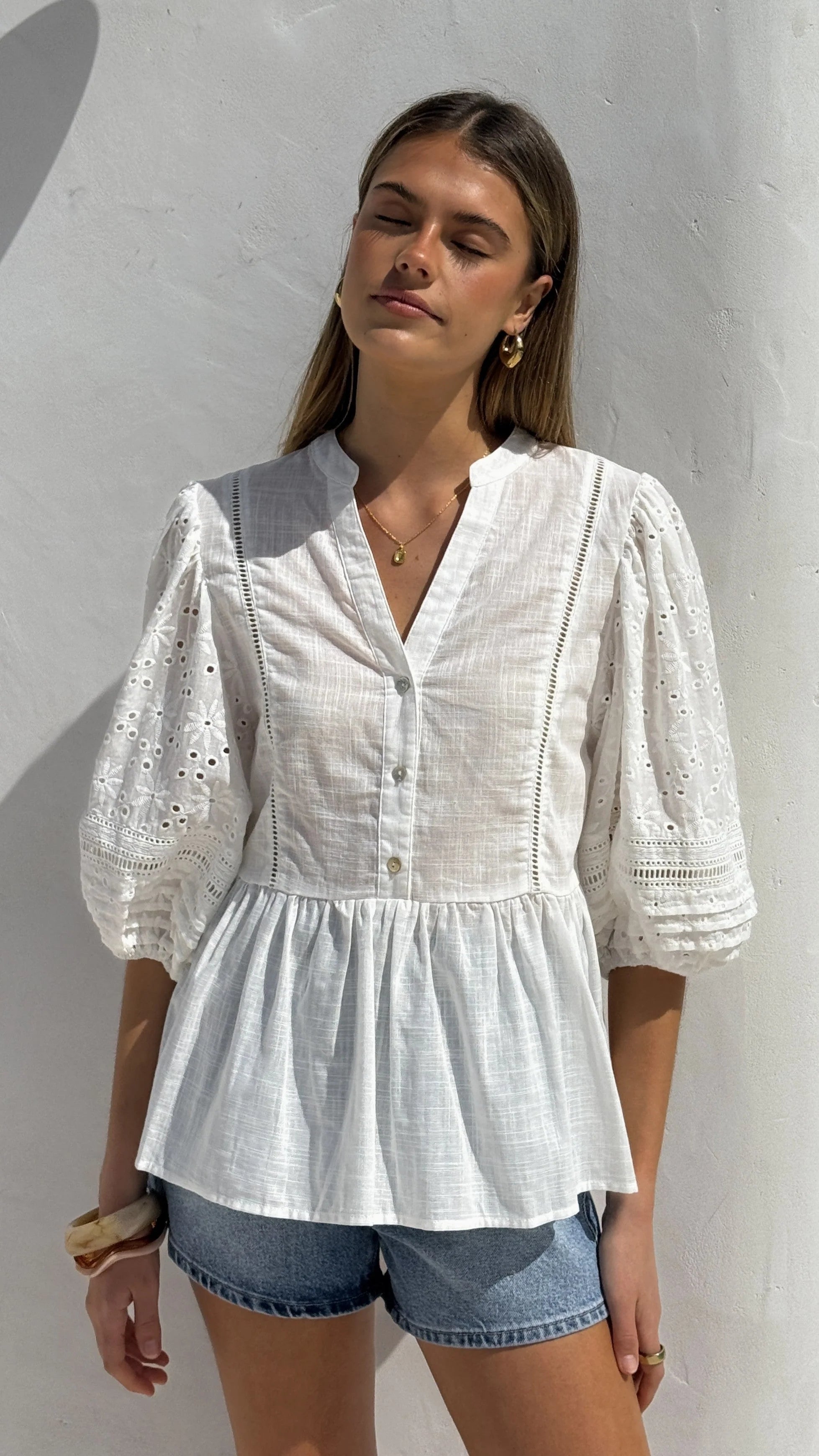 Winslet Top - White