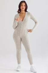 Tiggy-Opal Marl Loungewear Jumpsuit - SALE