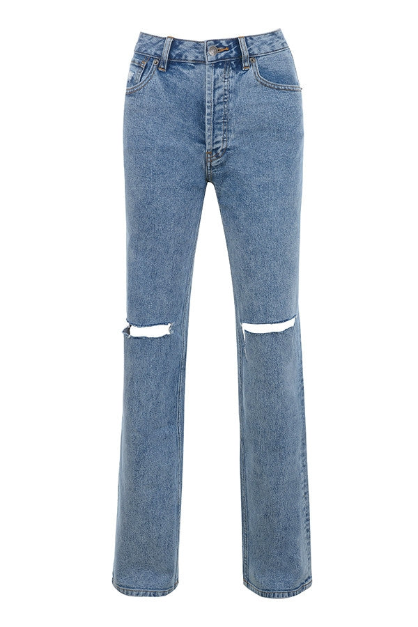 Tate-Blue Vintage Fit Antique Wash Jeans