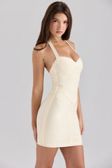 The Supermodel-Vanilla Mini Bandage Dress