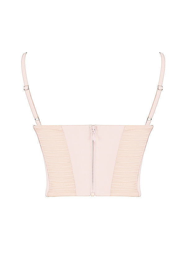 Rochelle-Peony Gathered Corset