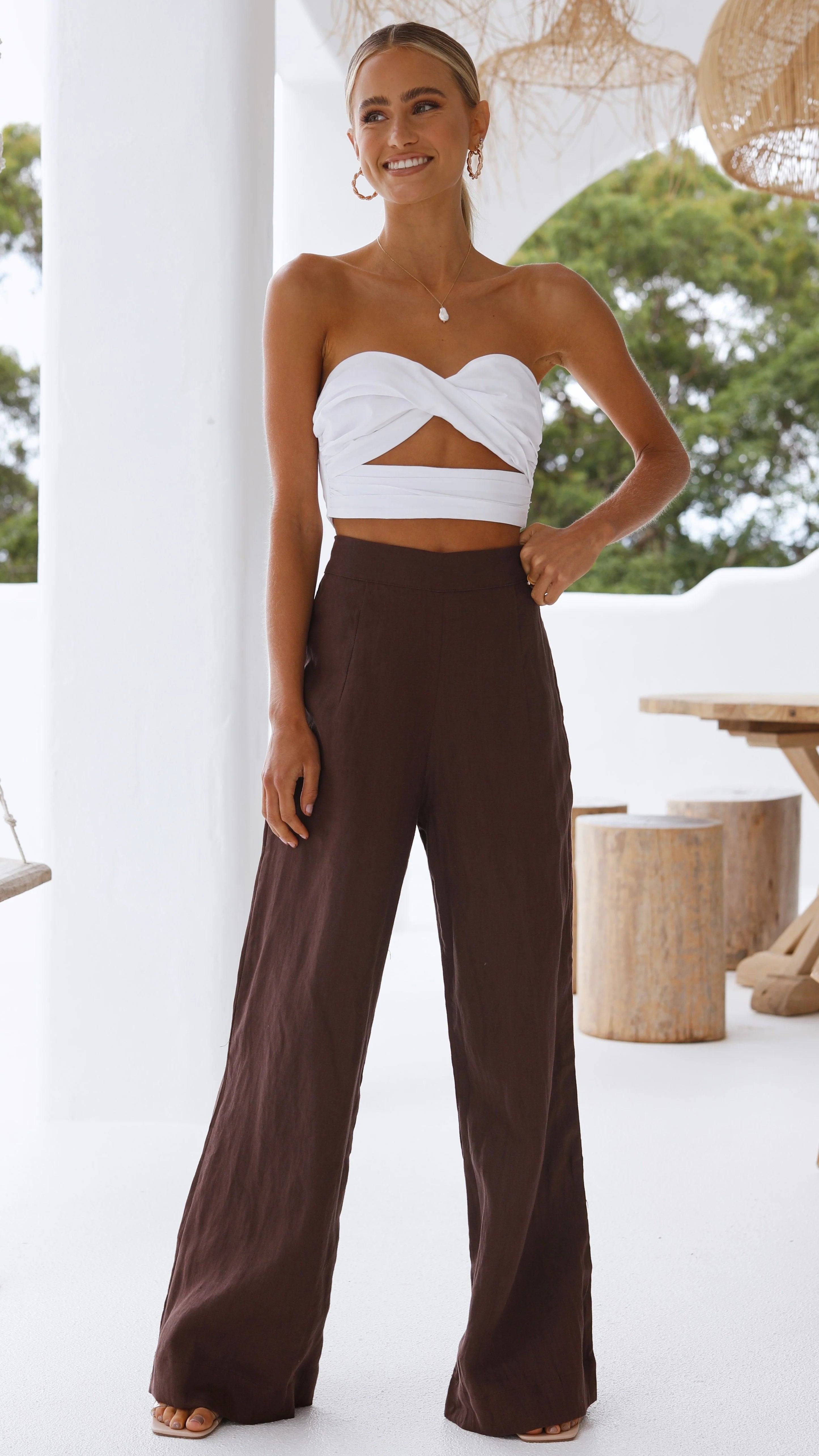 Karah Pants - Chocolate