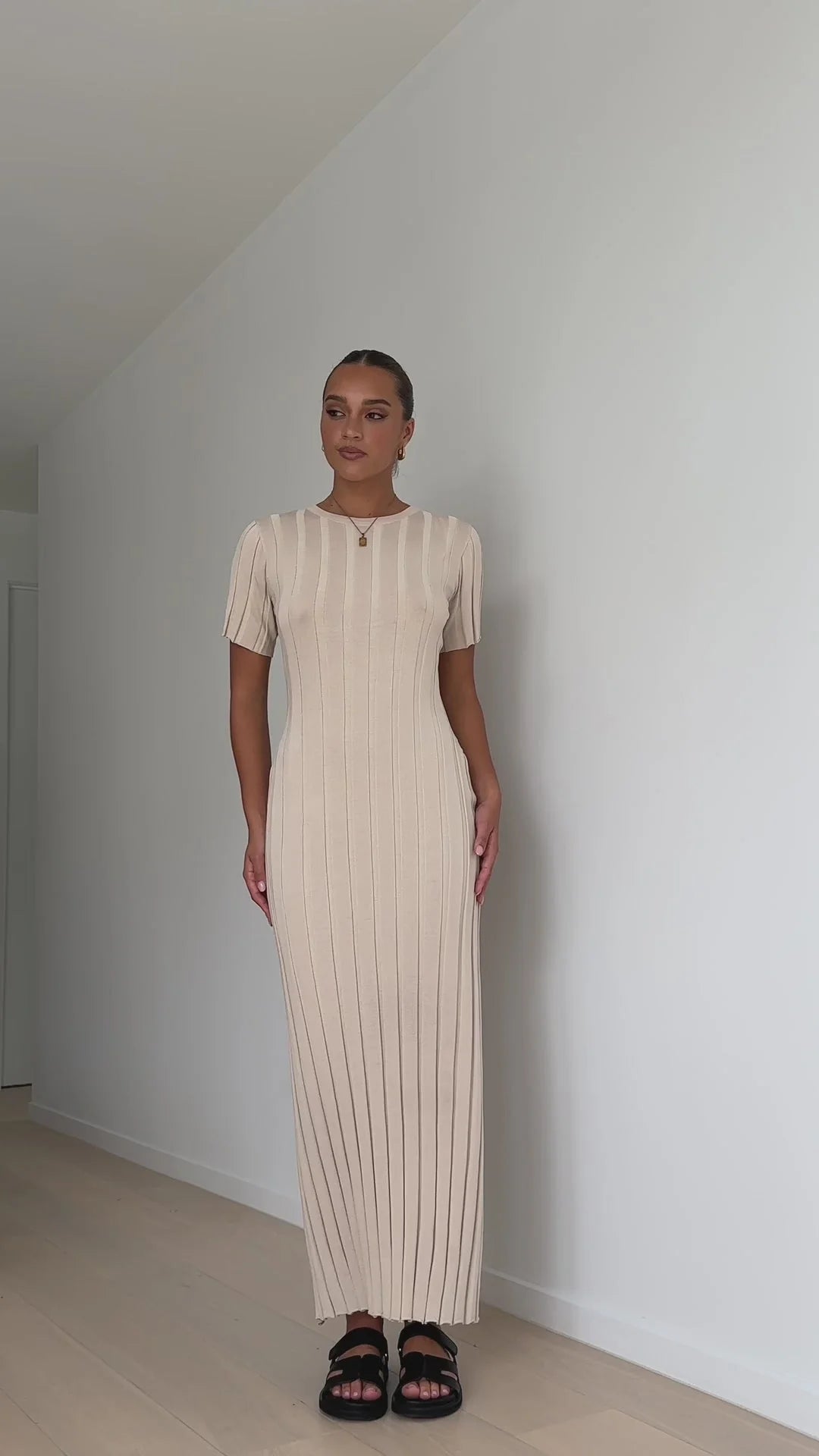 Mari Maxi Dress - Sand