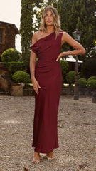Gigi Maxi Dress - Wine