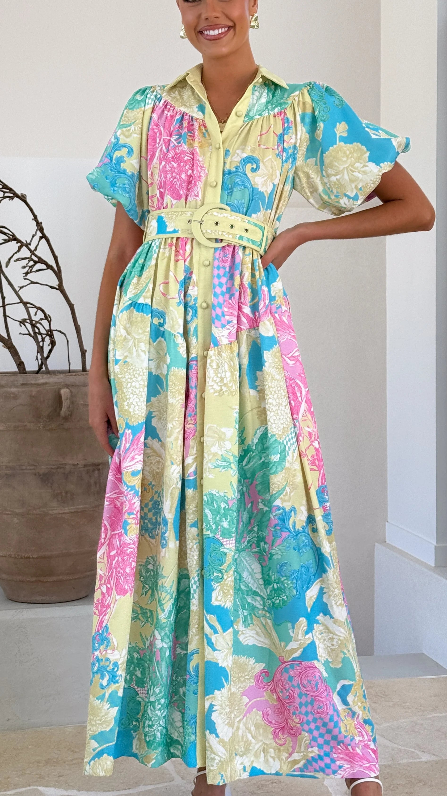 Milan Maxi Dress - Sun Kissed Summer