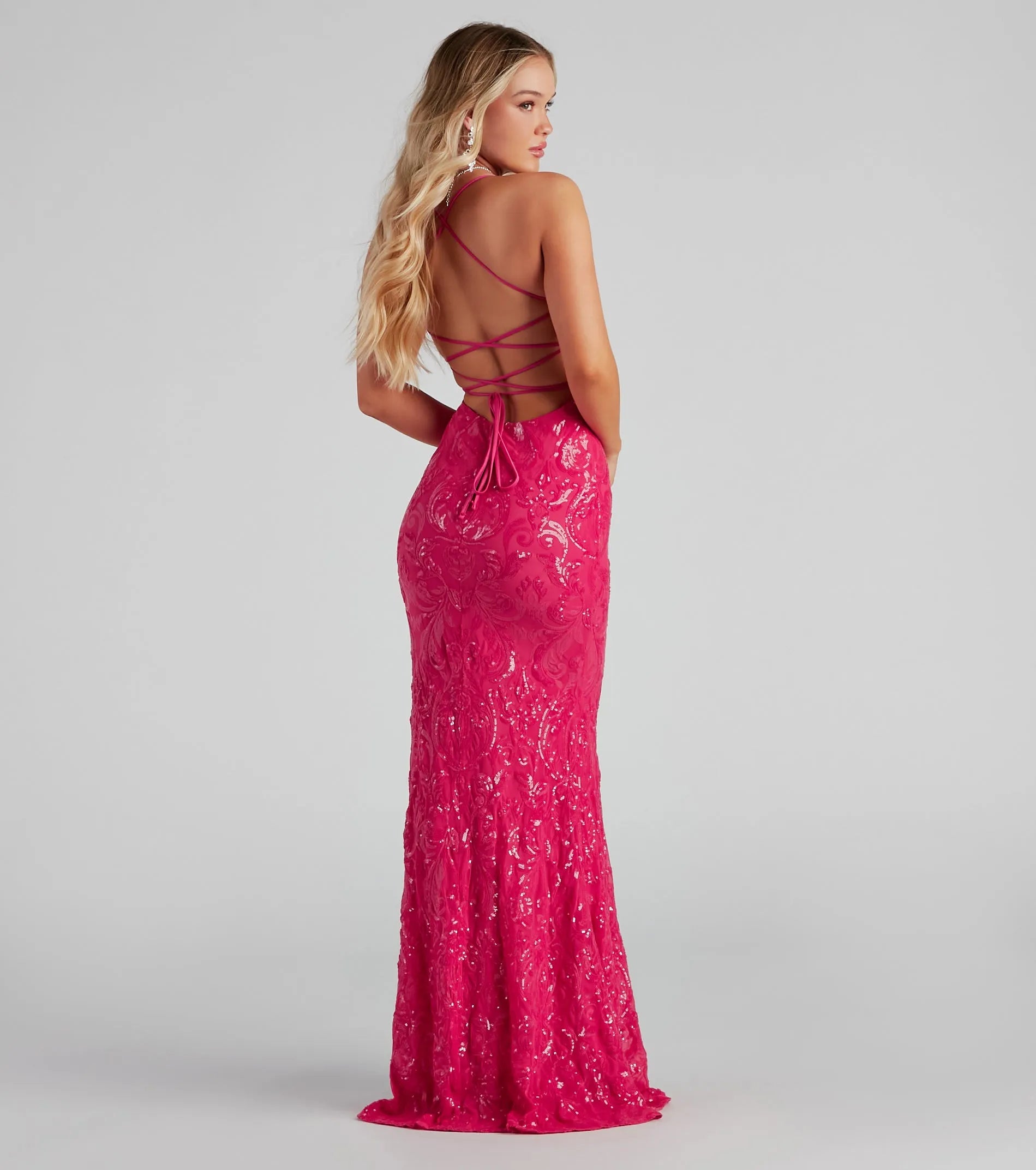 Rowena Sequin Mermaid Dress