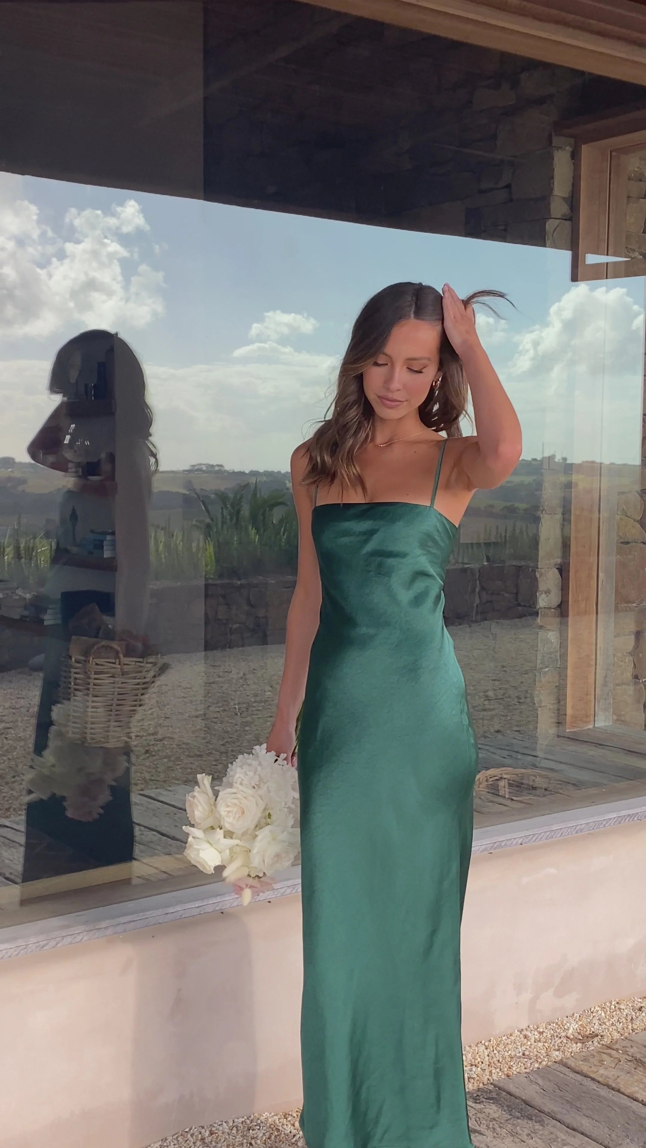 Keira Maxi Dress - Emerald