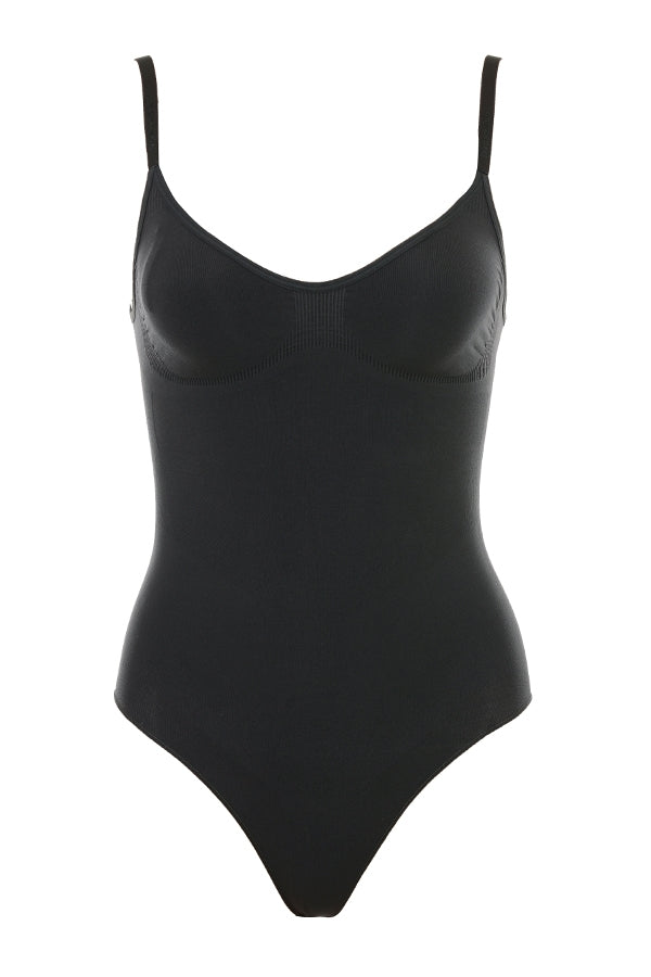 Sculpting Full Brief Bodysuit Ink