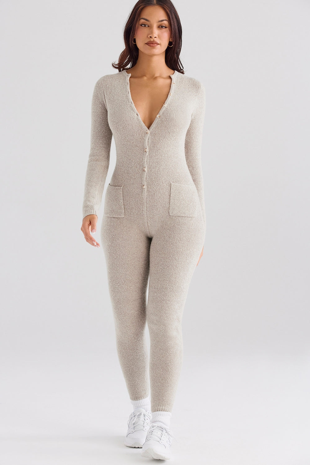 Tiggy-Opal Marl Loungewear Jumpsuit - SALE