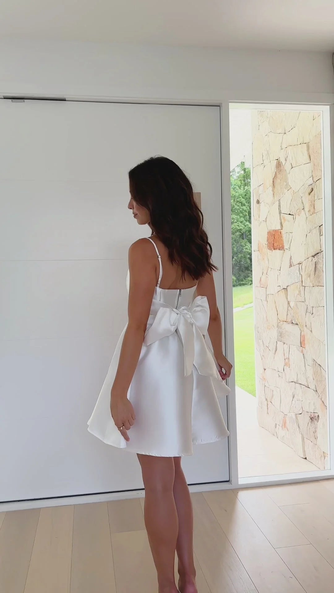 Ichiko Mini Dress - White