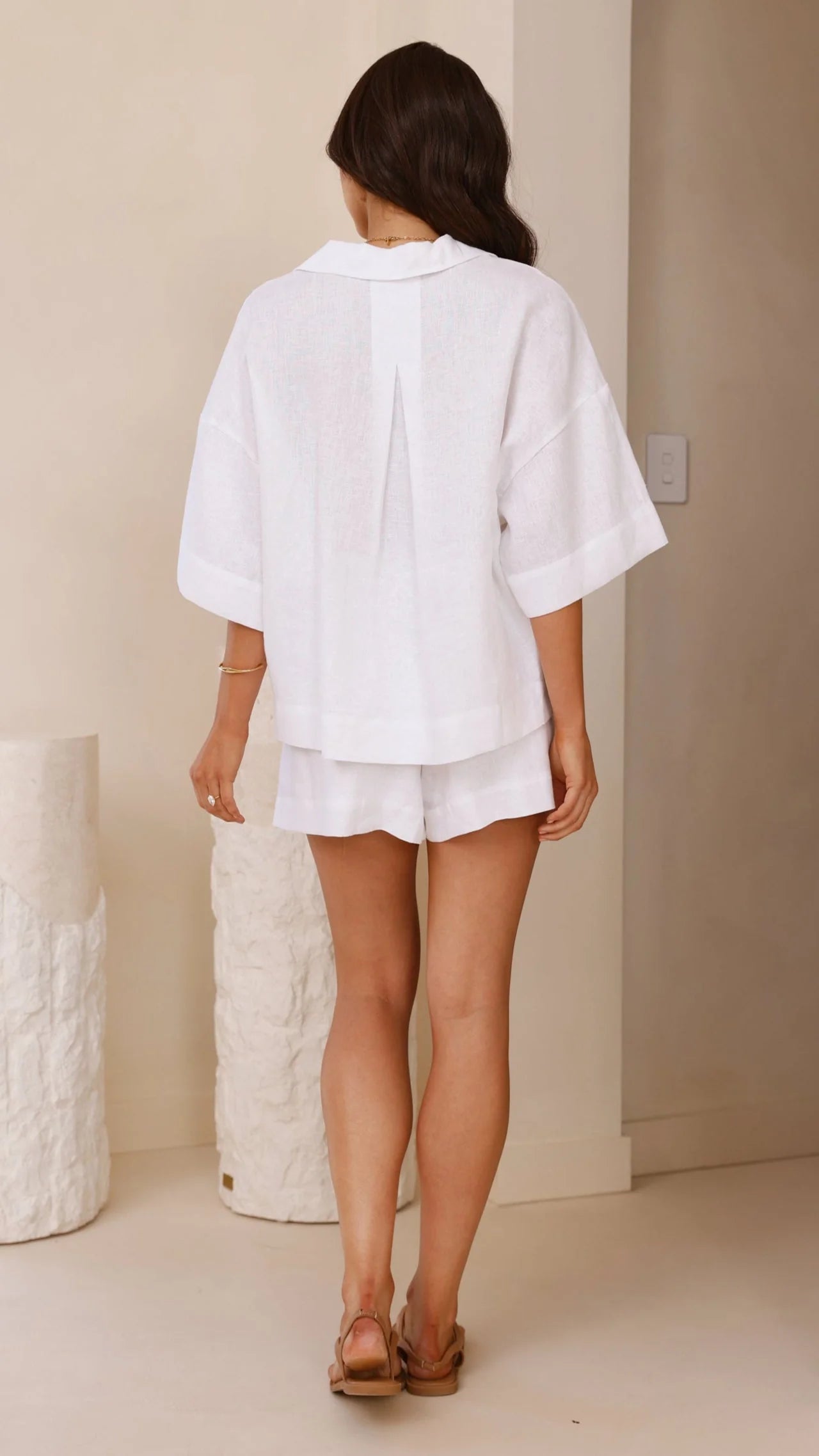 Luna Shorts - White