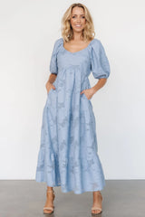 Hayward Dress | Dusty Blue