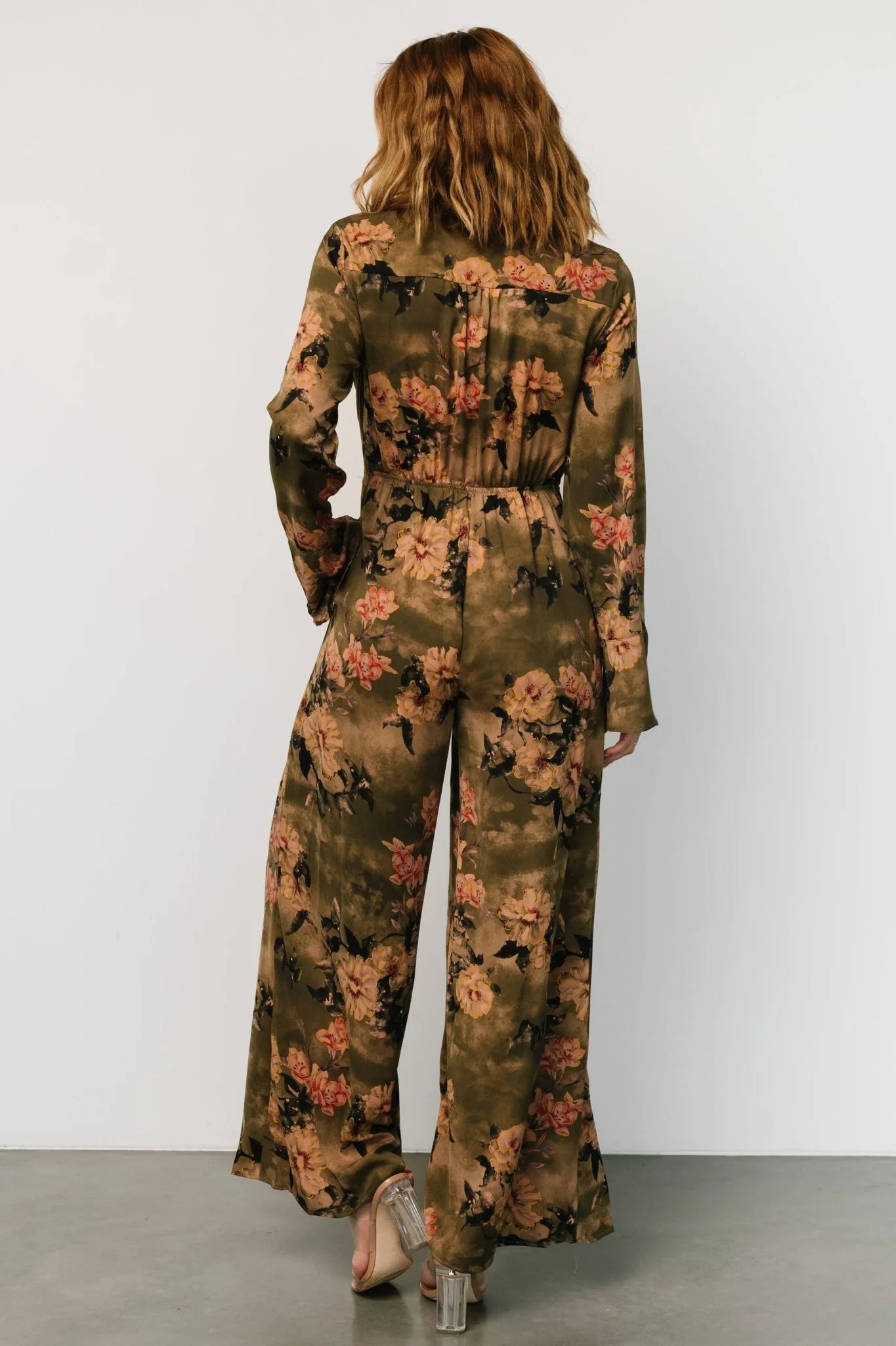 Henderson Jumpsuit | Olive Multi