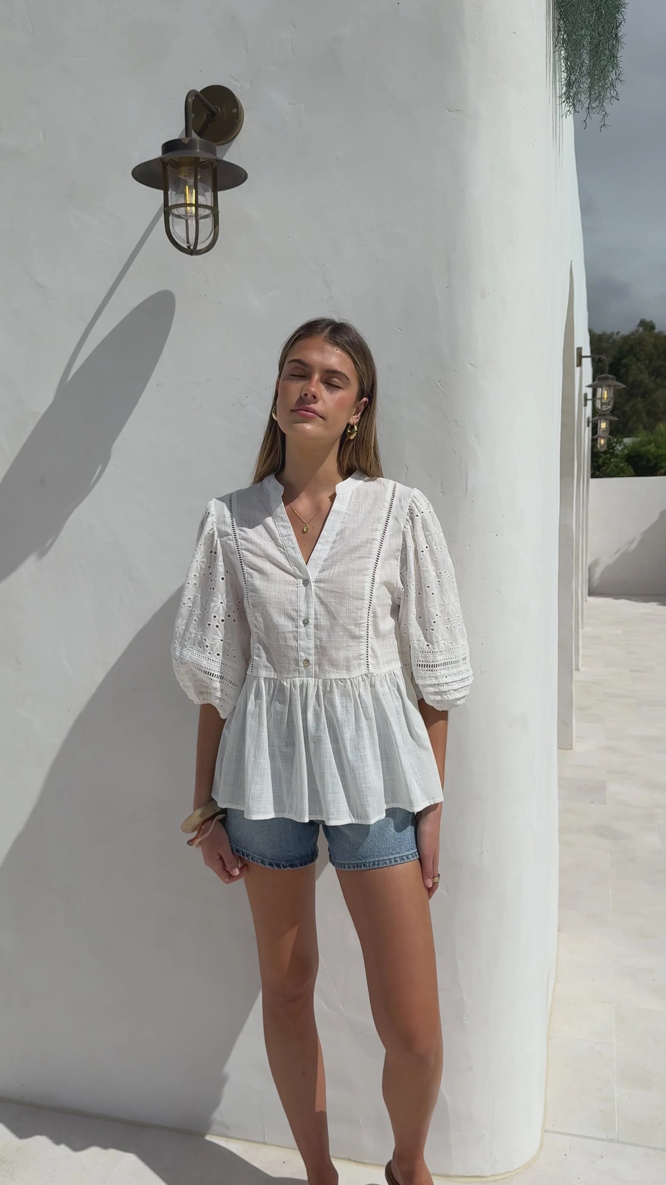 Winslet Top - White