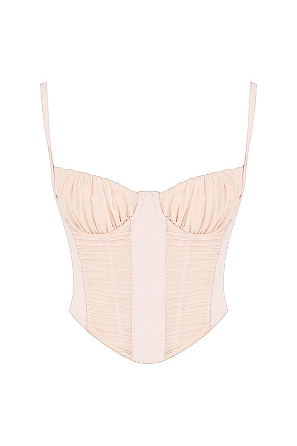 Rochelle-Peony Gathered Corset