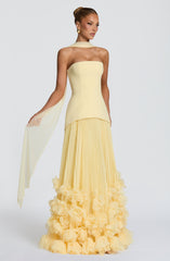 Seraphina Gown - Lemon
