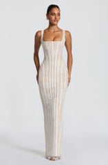 Polina Maxi Dress - Ivory