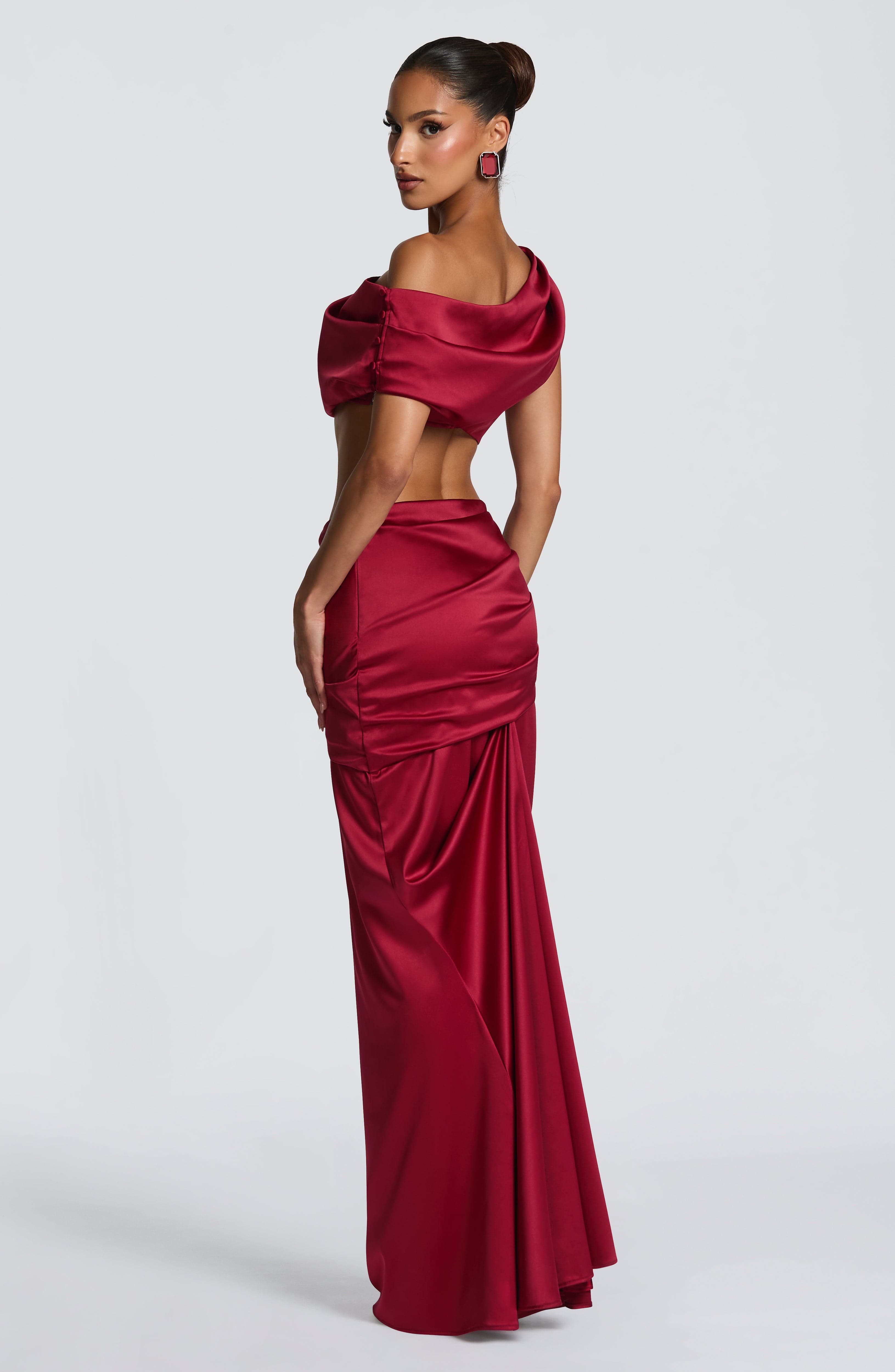 Edwina Top - Burgundy